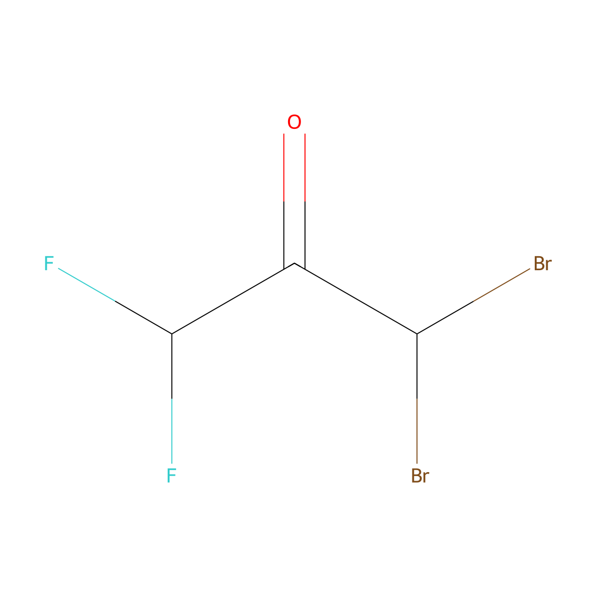 1,1-Dibromo-3,3-difluoropropan-2-one molecular structure, CAS 1309602-53-6