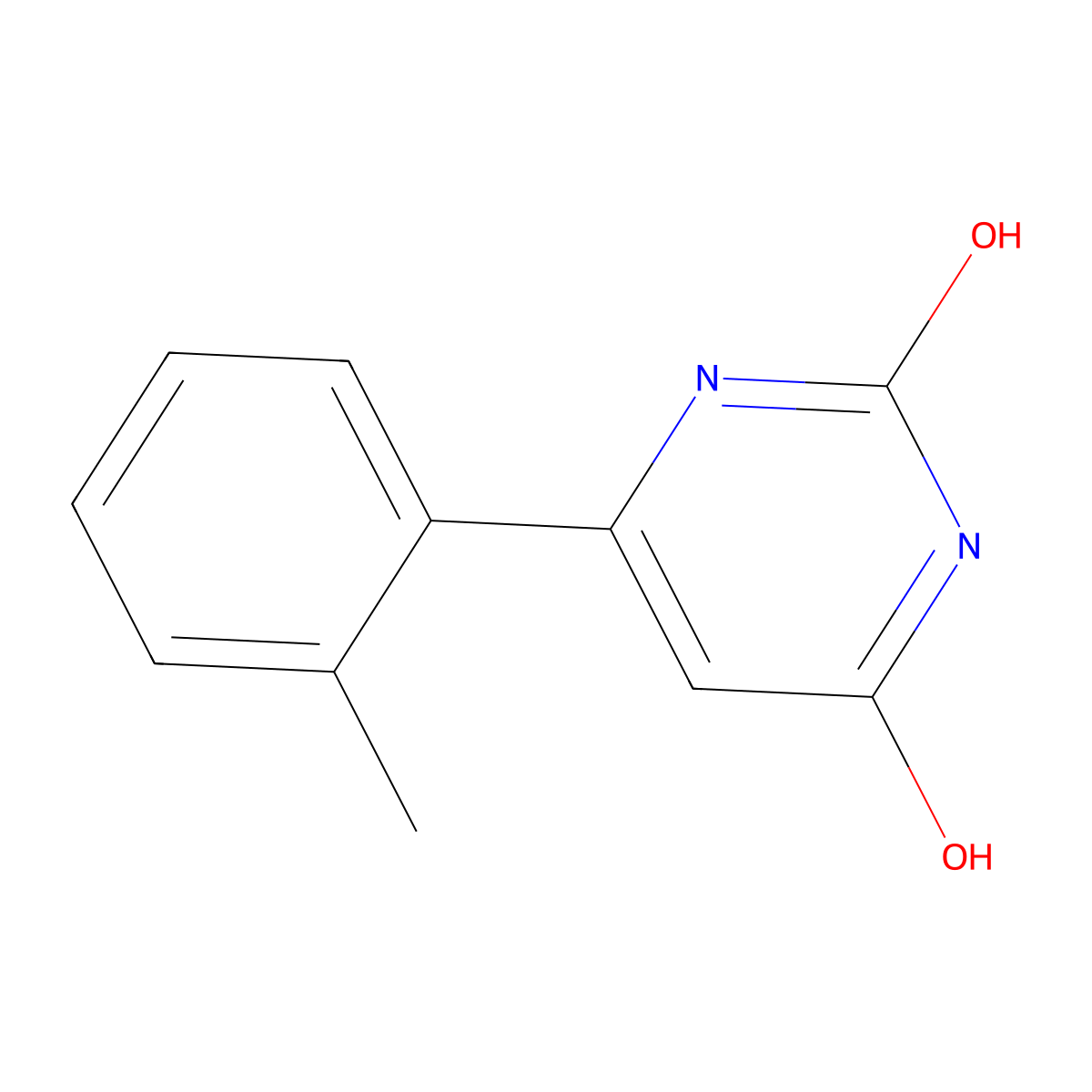 6-o-tolylpyrimidine-2,4(1H,3H)-dione molecular structure, CAS 1309609-29-7