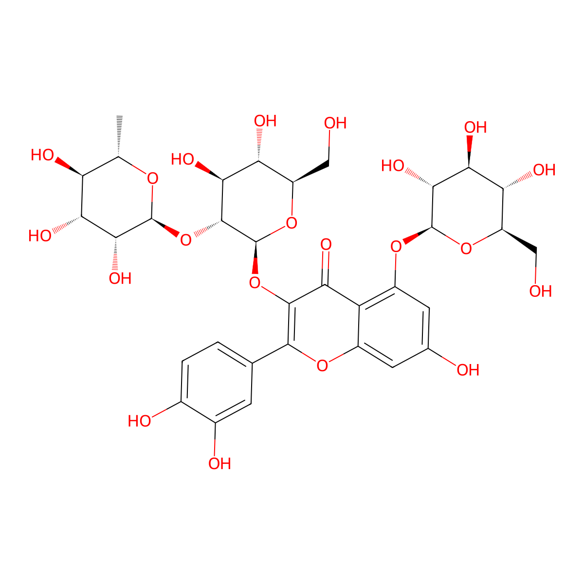 Calendoflavobioside 5-O-glucoside molecular structure, CAS 1309795-36-5