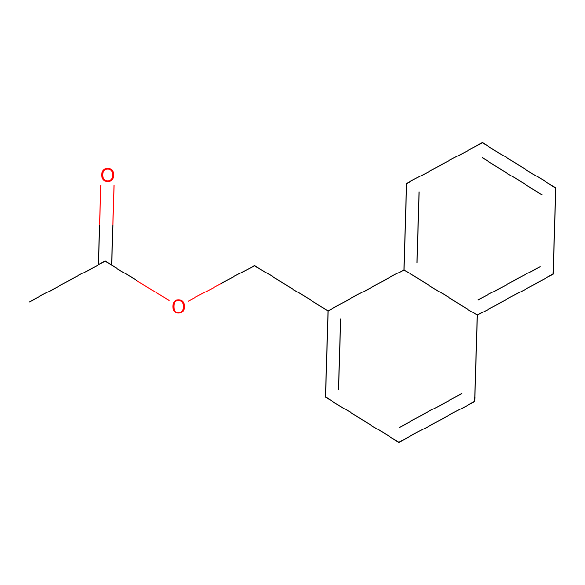 1-Naphthylmethyl acetate molecular structure, CAS 13098-88-9