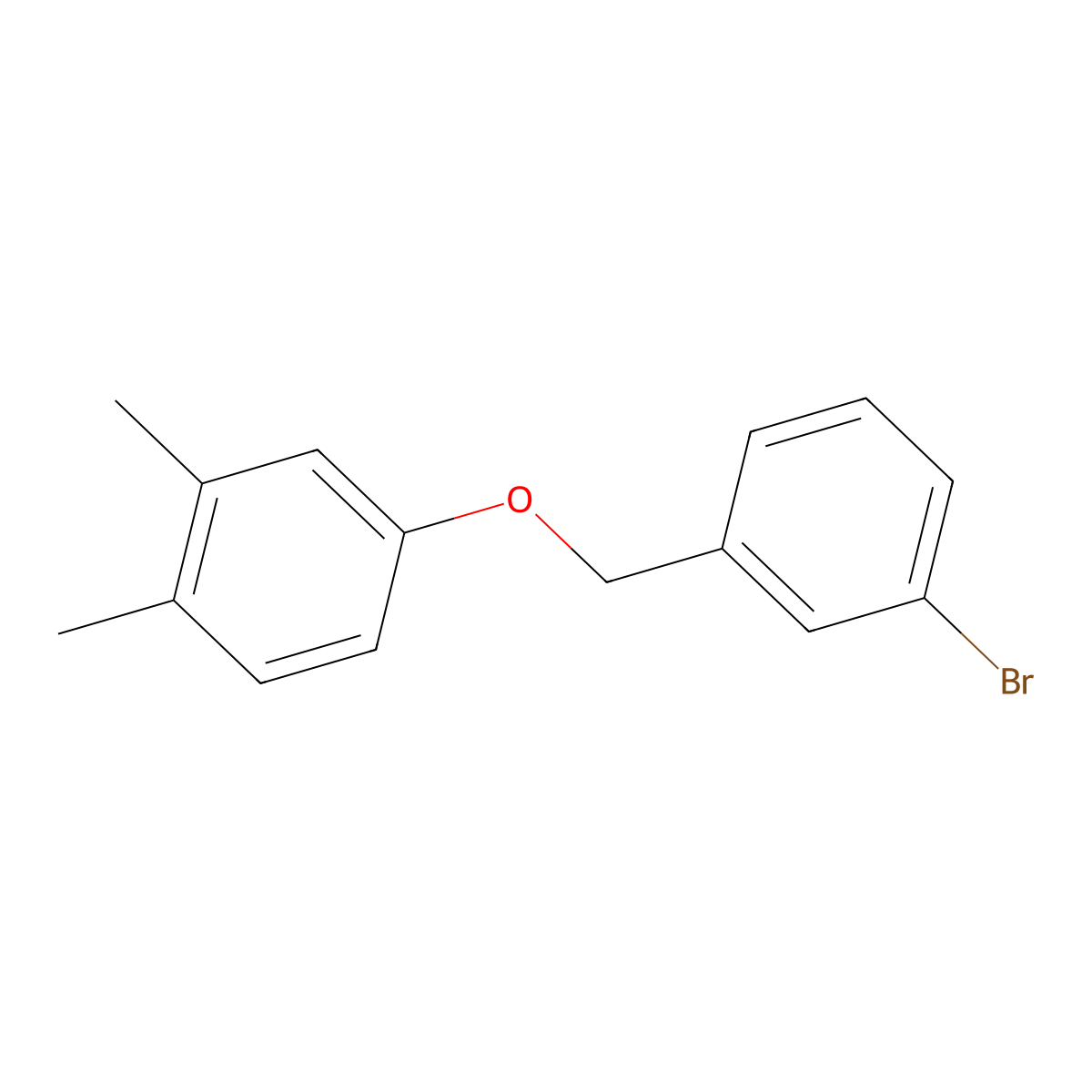 3-Bromobenzyl-(3,4-dimethylphenyl)ether molecular structure, CAS 1309933-02-5