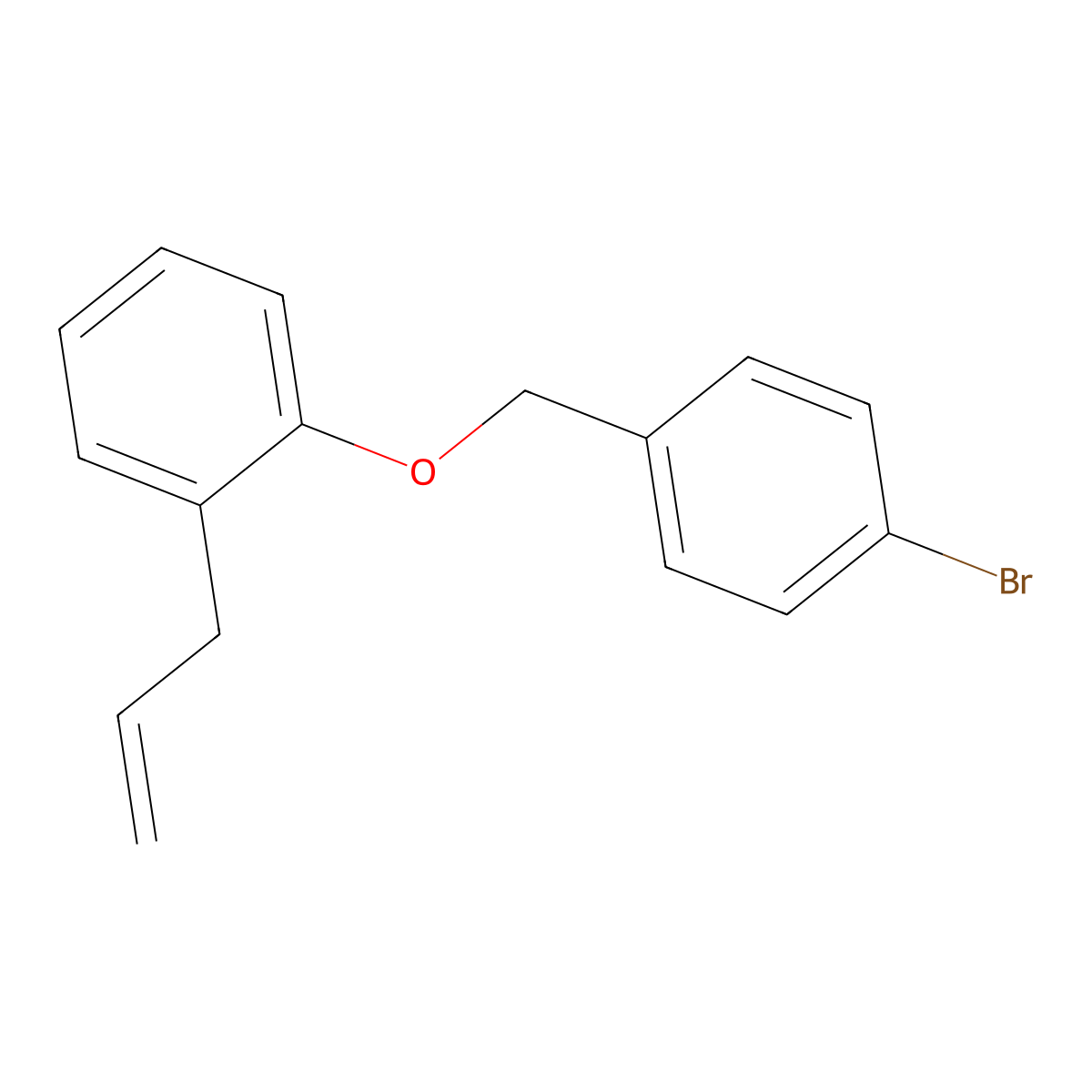 2-Allylphenyl-(4-bromobenzyl)ether molecular structure, CAS 1309933-12-7