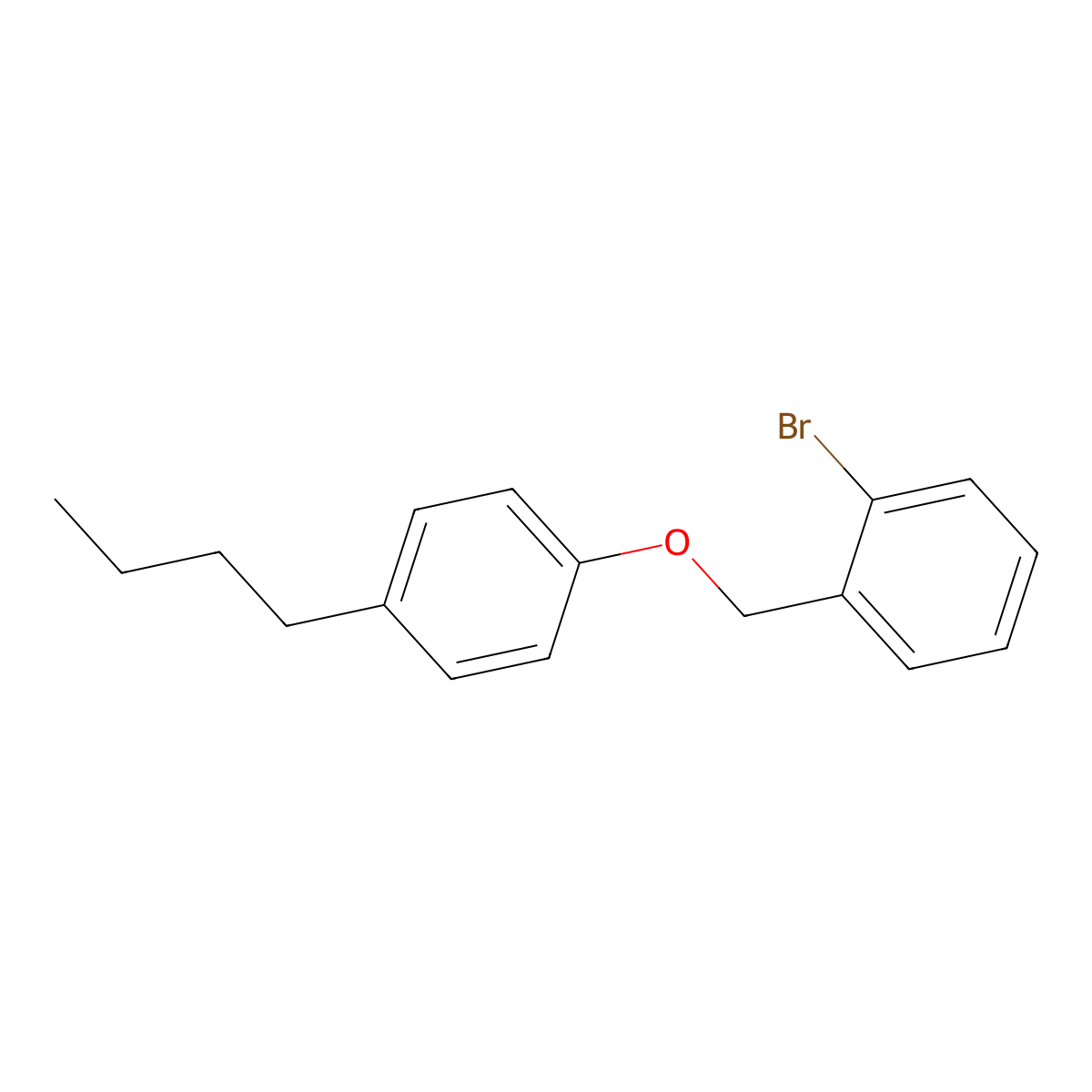 2-Bromobenzyl-(4-n-butylphenyl)ether molecular structure, CAS 1309933-49-0