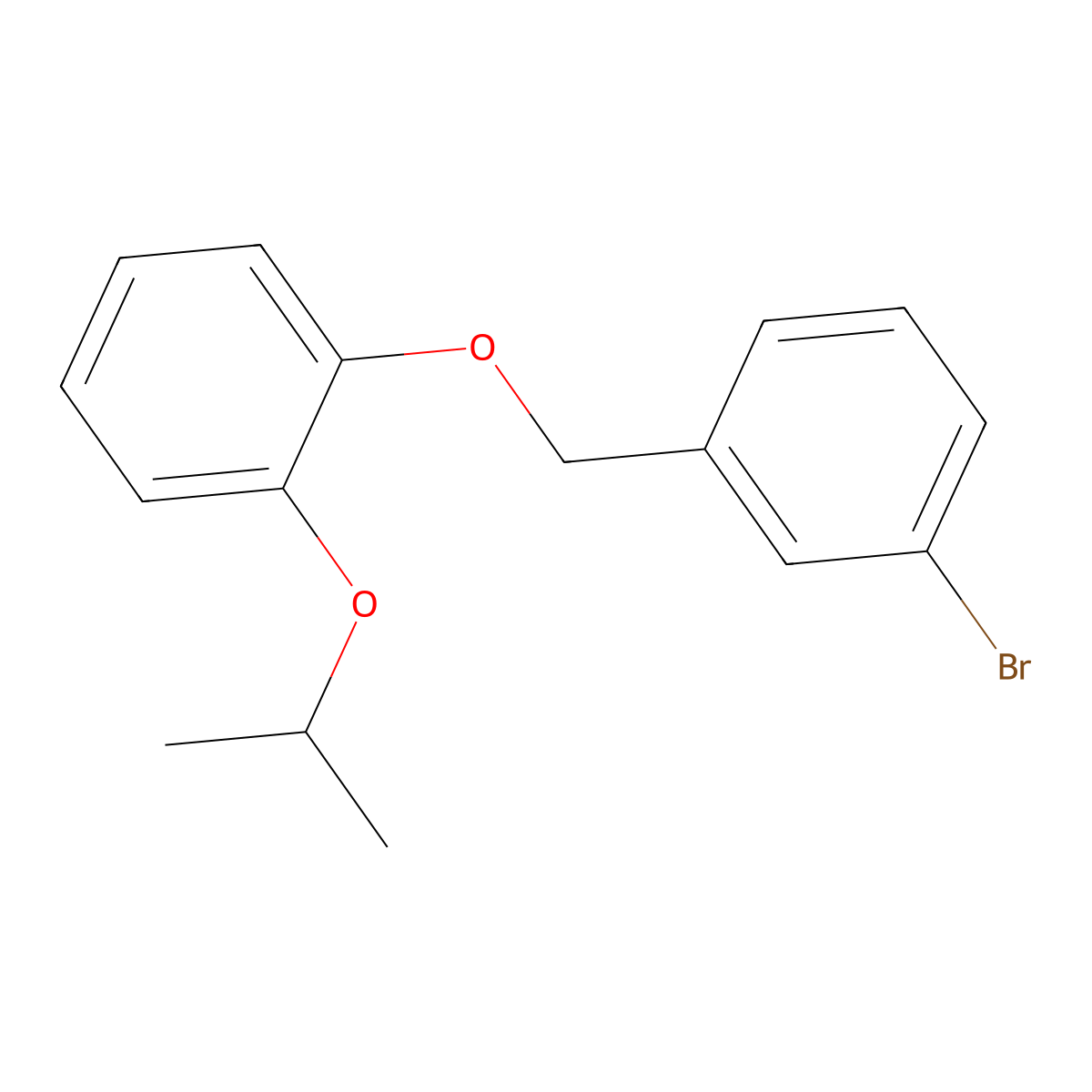 1-((3-Bromobenzyl)oxy)-2-isopropoxybenzene molecular structure, CAS 1309933-62-7