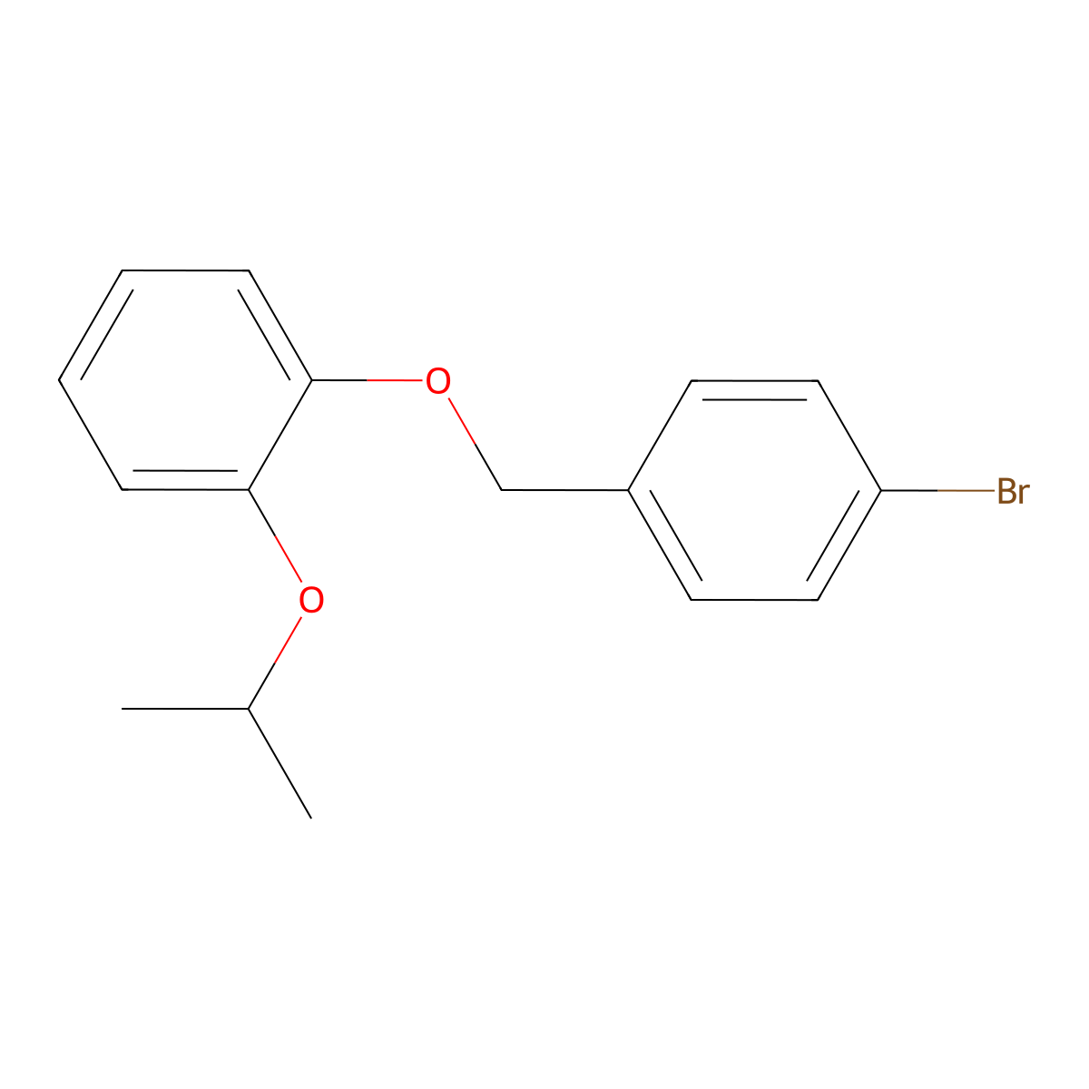 4-Bromobenzyl-(2-iso-propoxyphenyl)ether molecular structure, CAS 1309933-78-5