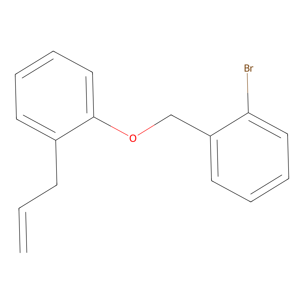 2-Allylphenyl-(2-bromobenzyl)ether molecular structure, CAS 1309933-83-2