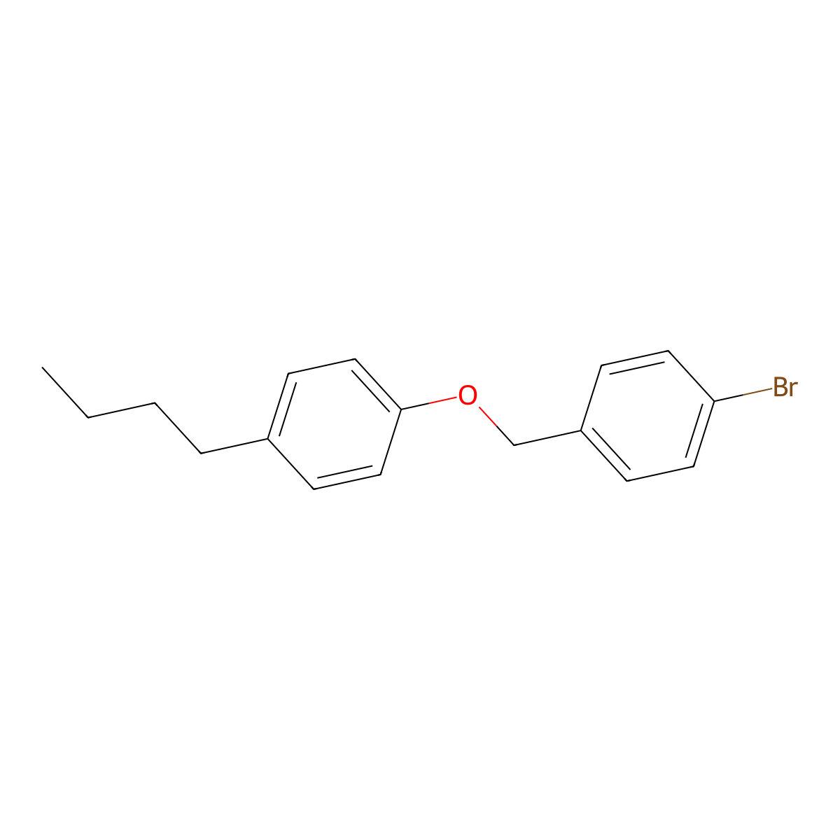 4-Bromobenzyl-(4-n-butylphenyl)ether molecular structure, CAS 1309934-01-7
