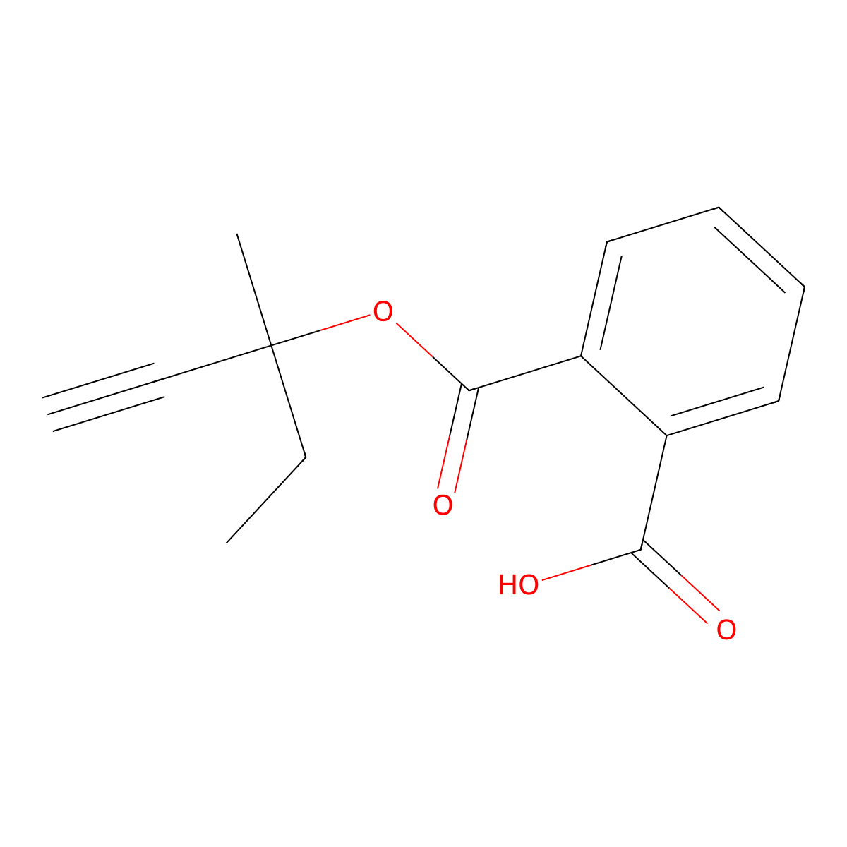 Phthalofyne molecular structure, CAS 131-67-9
