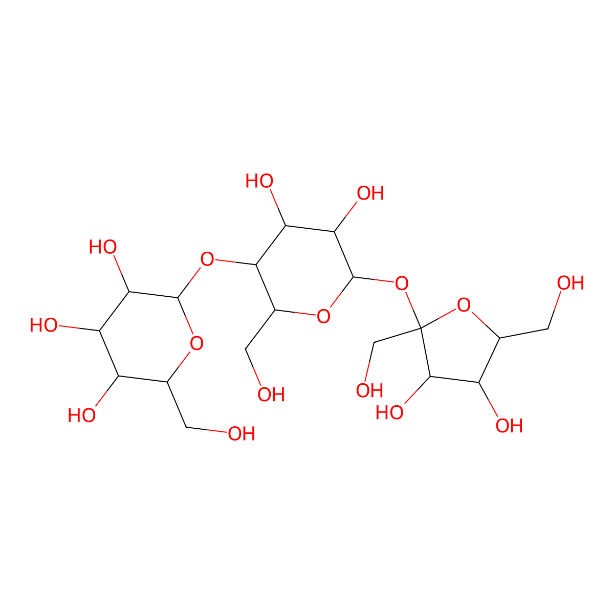 Erlose molecular structure, CAS 13101-54-7
