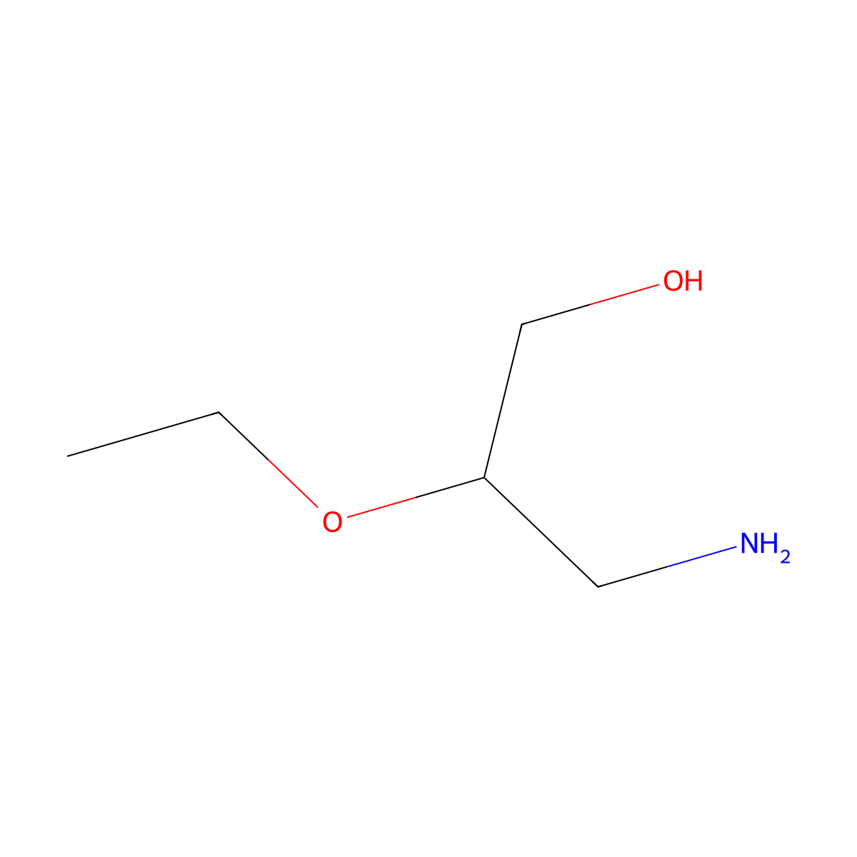 3-Amino-2-ethoxypropan-1-ol molecular structure, CAS 1310209-97-2