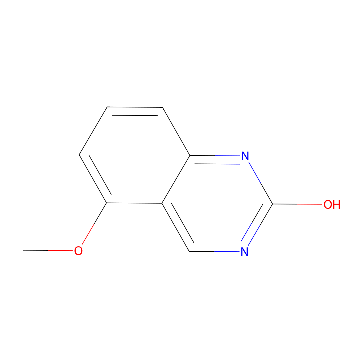5-methoxyquinazolin-2(1H)-one molecular structure, CAS 1310241-07-6