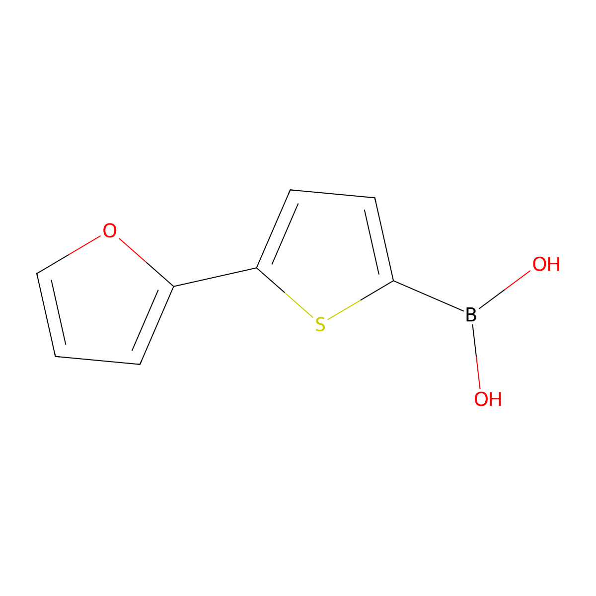 5-(2-Furyl)thiophene-2-boronic acid molecular structure, CAS 1310383-96-0