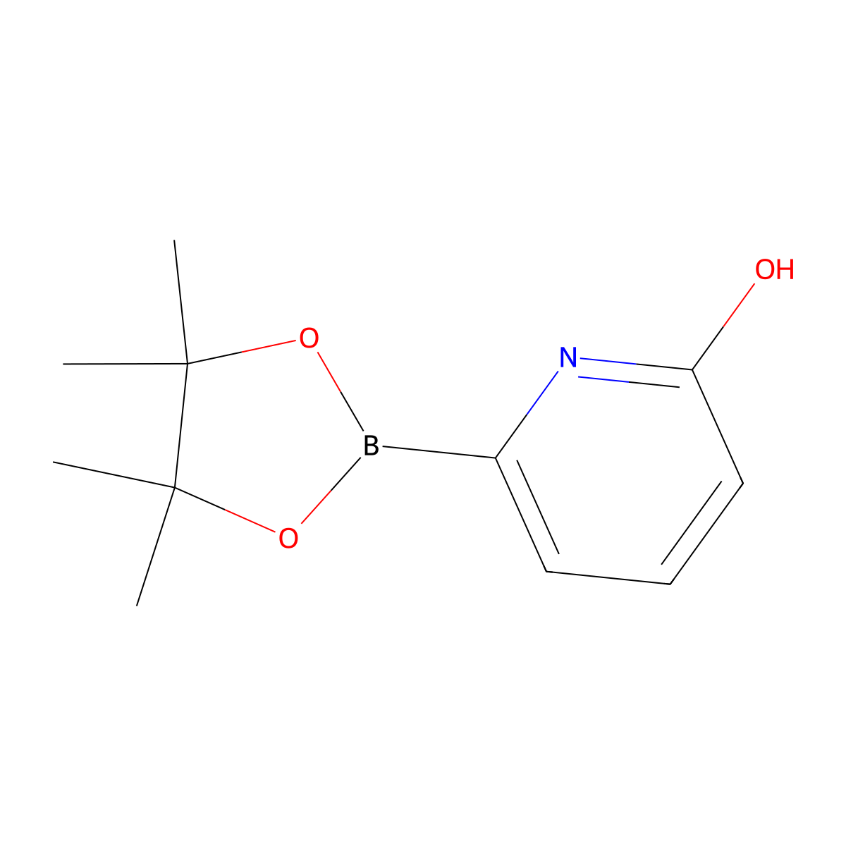 6-(4,4,5,5-Tetramethyl-1,3,2-dioxaborolan-2-yl)pyridin-2(1H)-one molecular structure, CAS 1310405-04-9