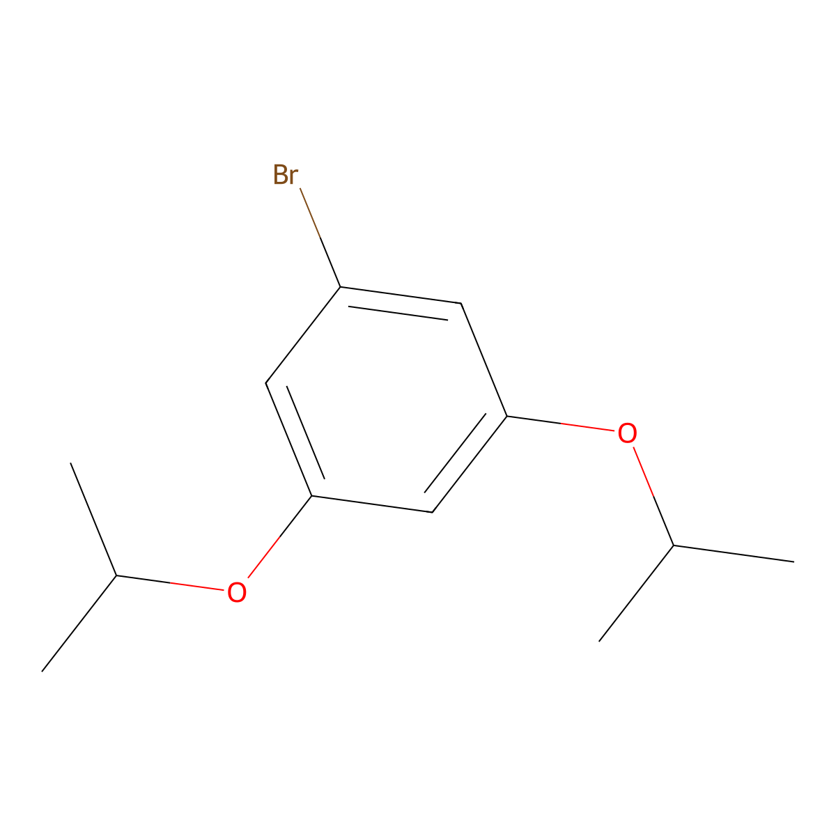 1-Bromo-3,5-bis(1-methylethoxy)benzene molecular structure, CAS 1310418-54-2