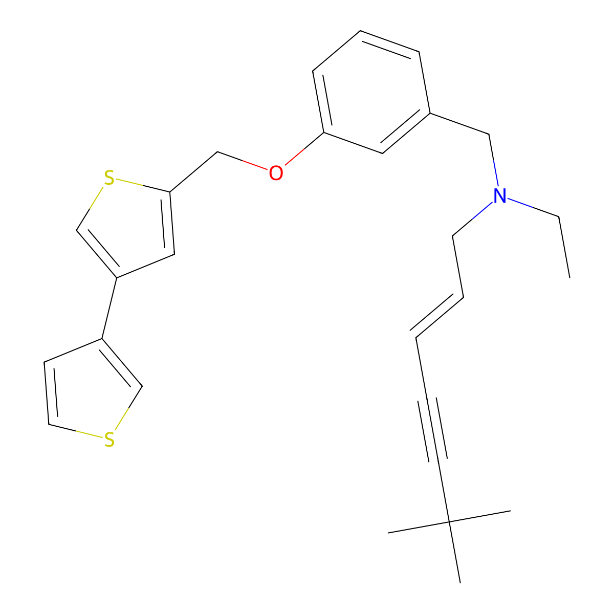 NB 598 molecular structure, CAS 131060-14-5