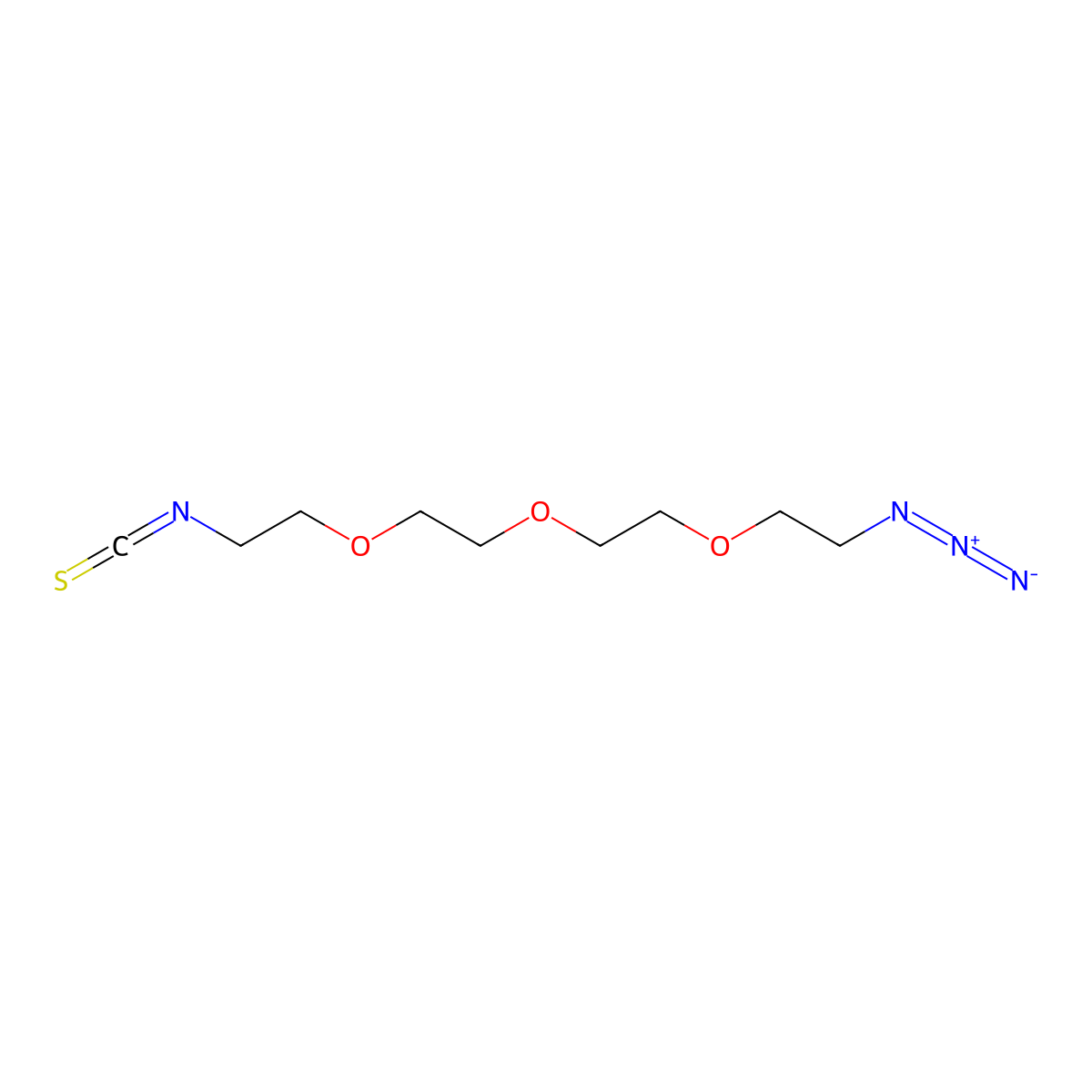 1-isothiocyanato-PEG3-Azide molecular structure, CAS 1310686-23-7