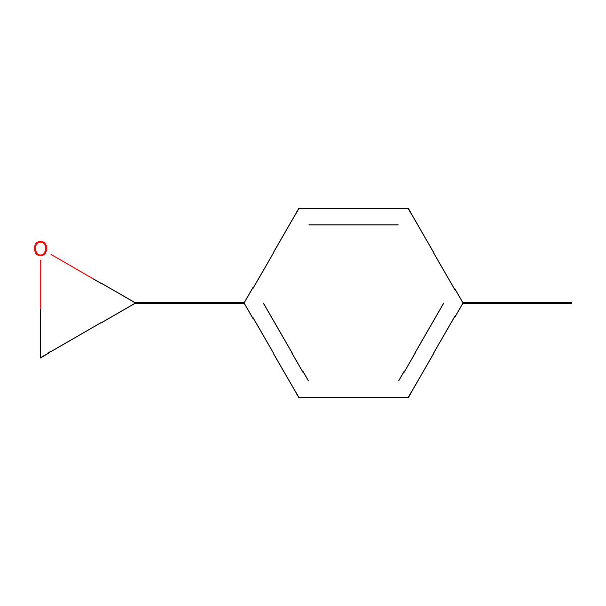 2-(4-Methylphenyl)oxirane molecular structure, CAS 13107-39-6