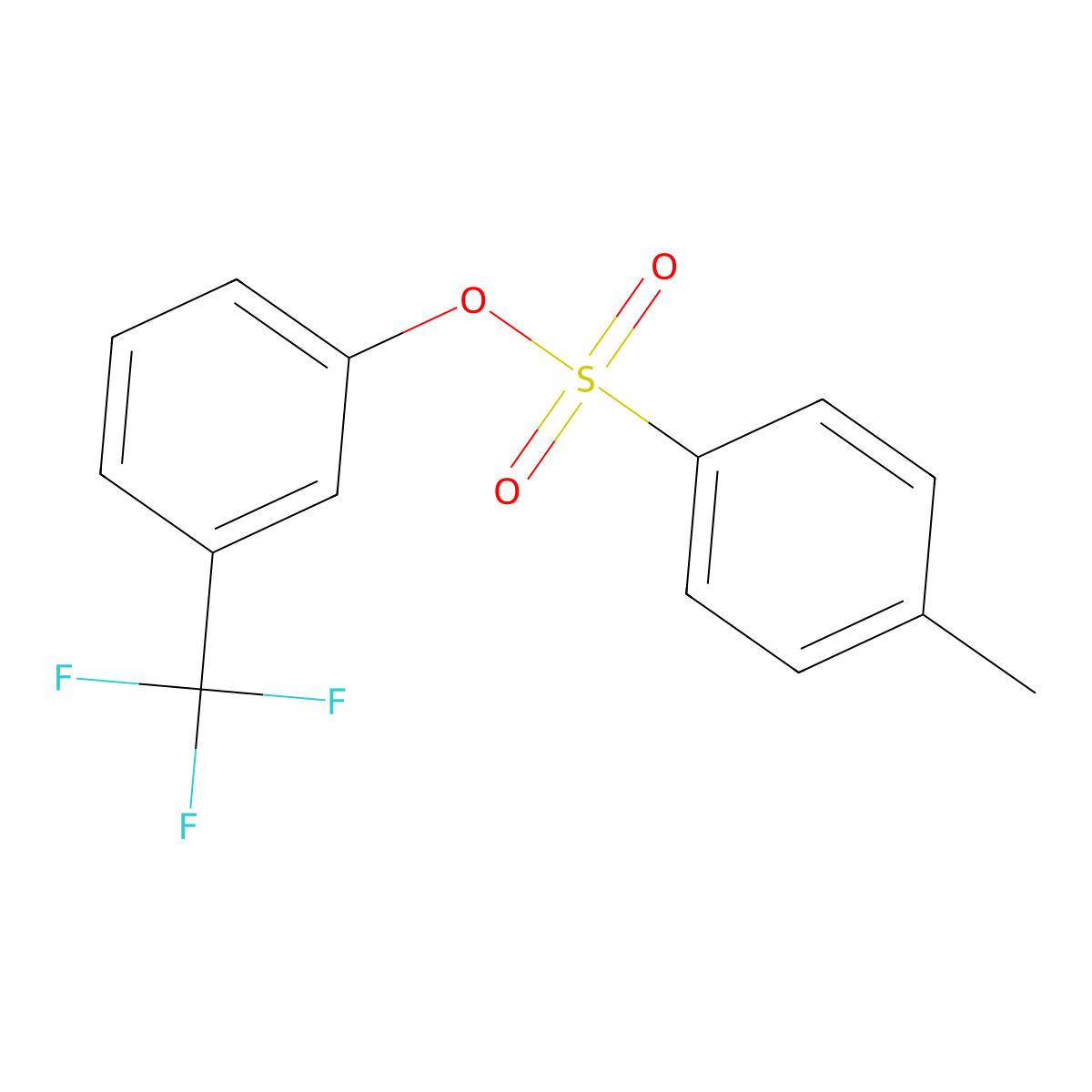 1-(Tosyloxy)-3-(trifluoromethyl)benzene molecular structure, CAS 131086-40-3