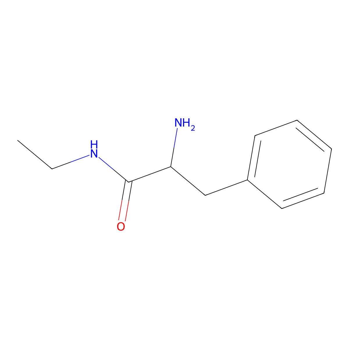 Ethyl DL-Phenylalaninamide molecular structure, CAS 131100-60-2