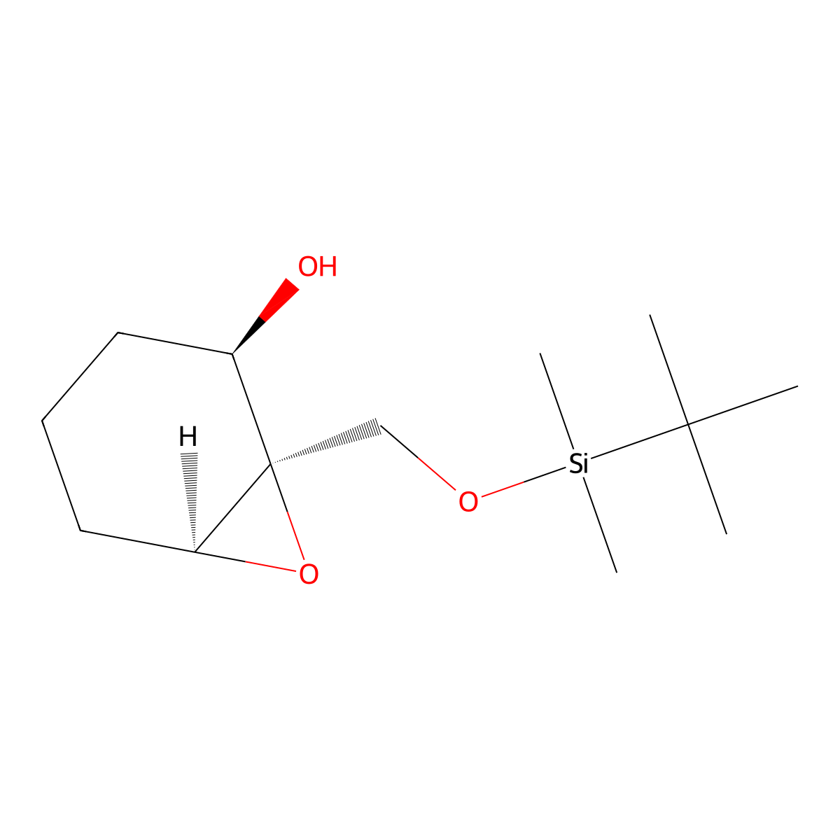 (1R,2R,6S)-1-[[Tert-butyl(dimethyl)silyl]oxymethyl]-7-oxabicyclo[4.1.0]heptan-2-ol molecular structure, CAS 1311174-96-5
