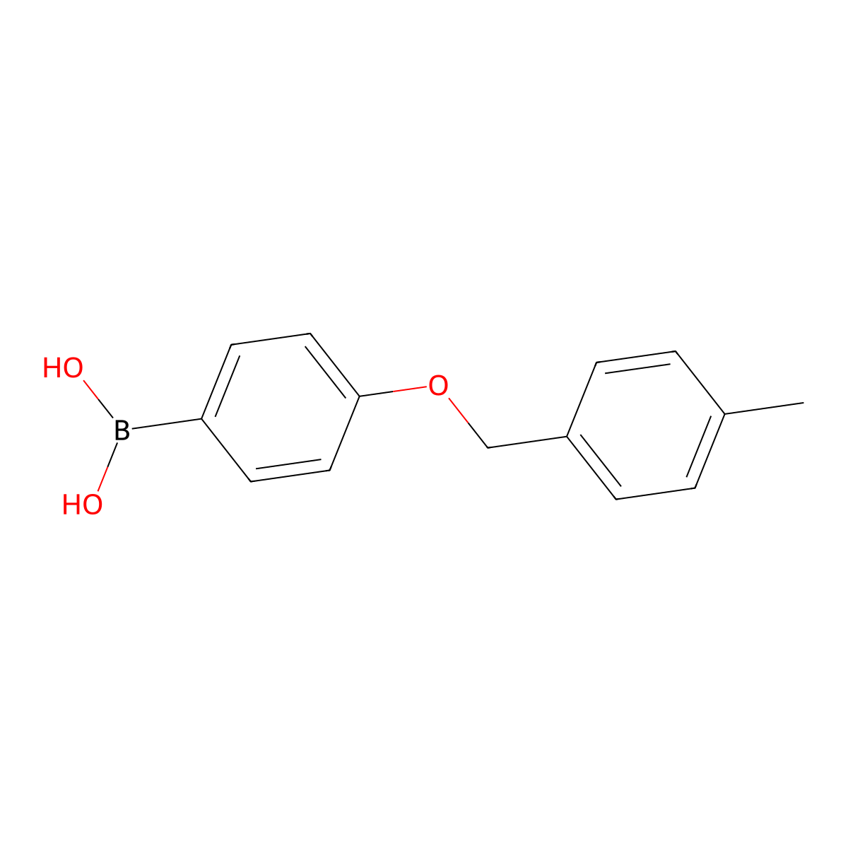 4-(4-Methylbenzyloxy)benzeneboronic acid molecular structure, CAS 1311182-76-9