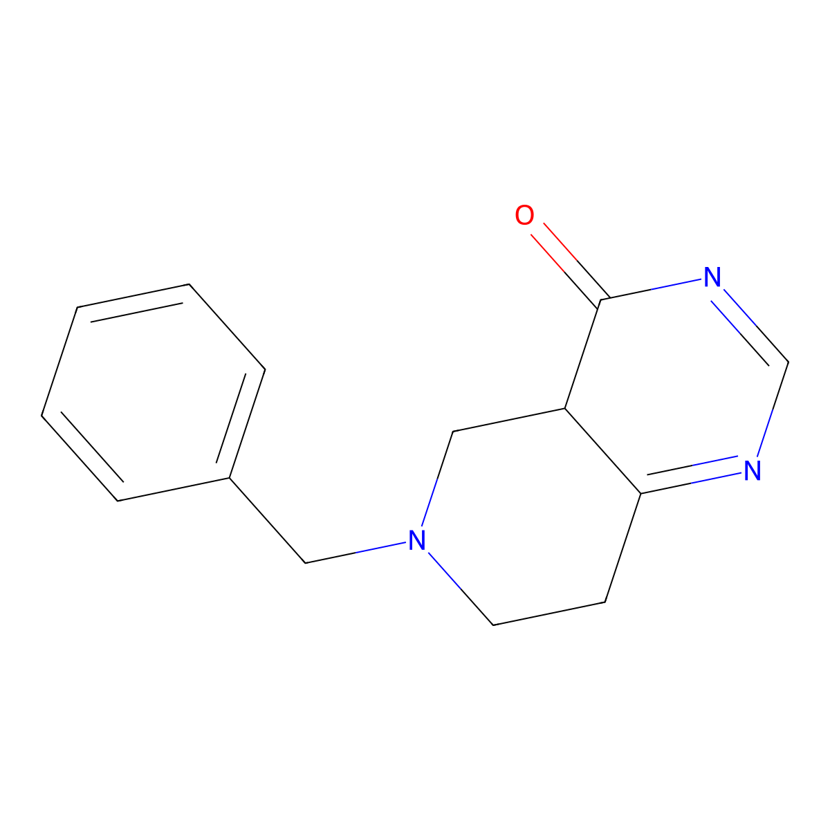6-Benzyl-5,6,7,8-tetrahydropyrido[4,3-D]pyrimidin-4(4AH)-one molecular structure, CAS 1311254-72-4