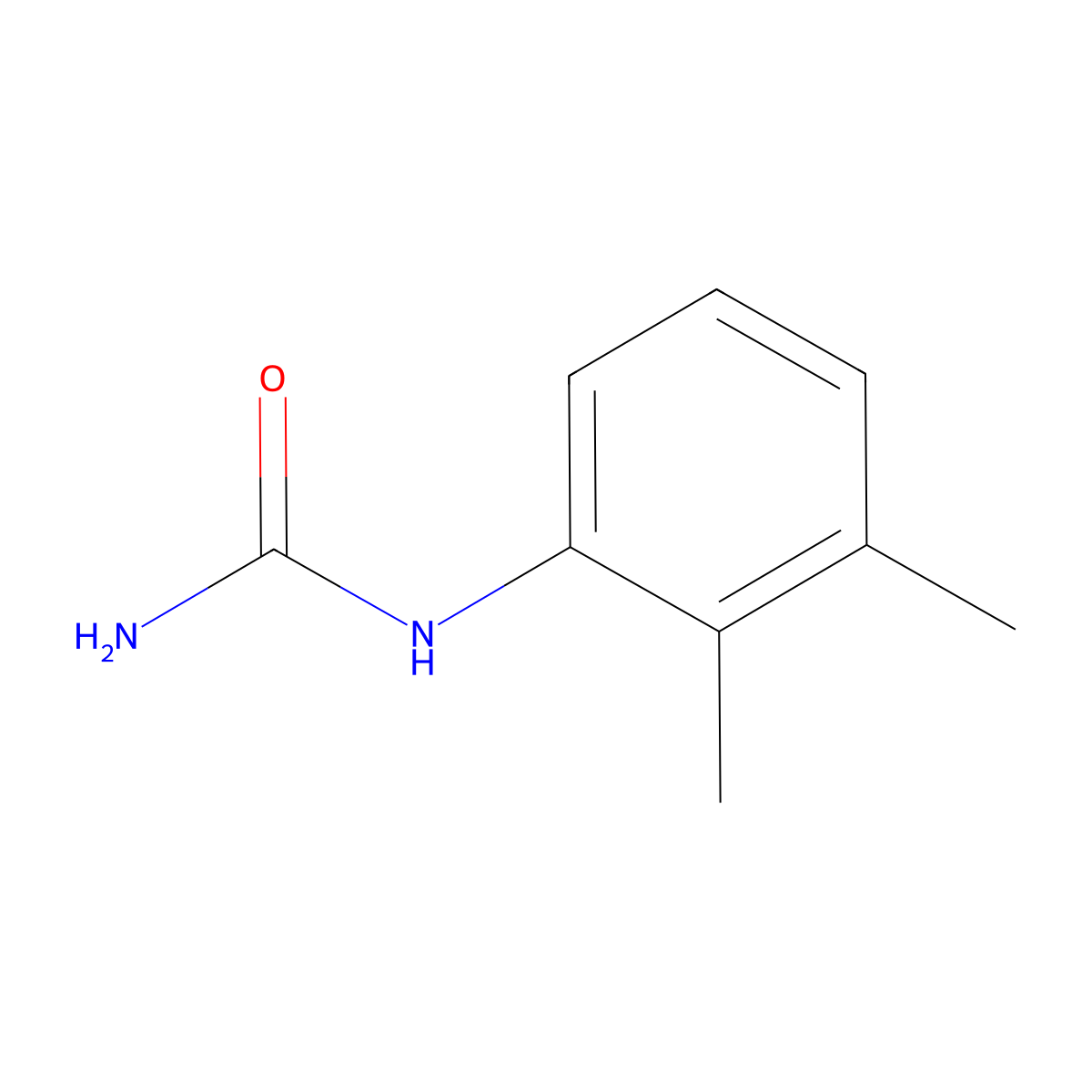 1-(2,3-Xylyl)urea molecular structure, CAS 13114-75-5