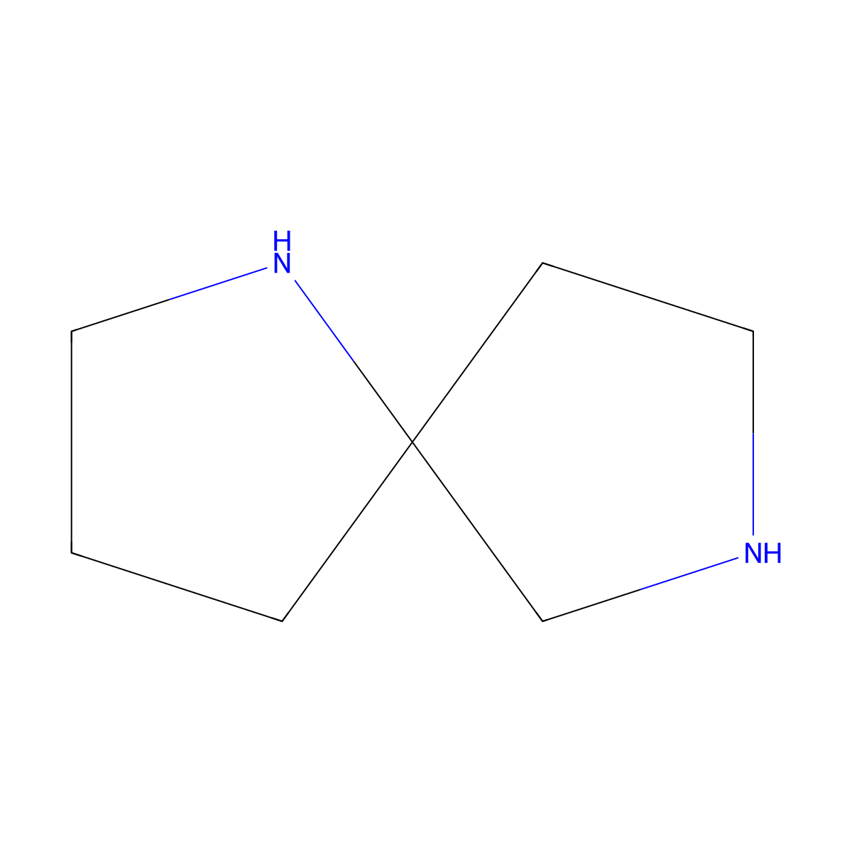 (S)-1,7-Diazaspiro[4.4]nonane molecular structure, CAS 1311534-72-1