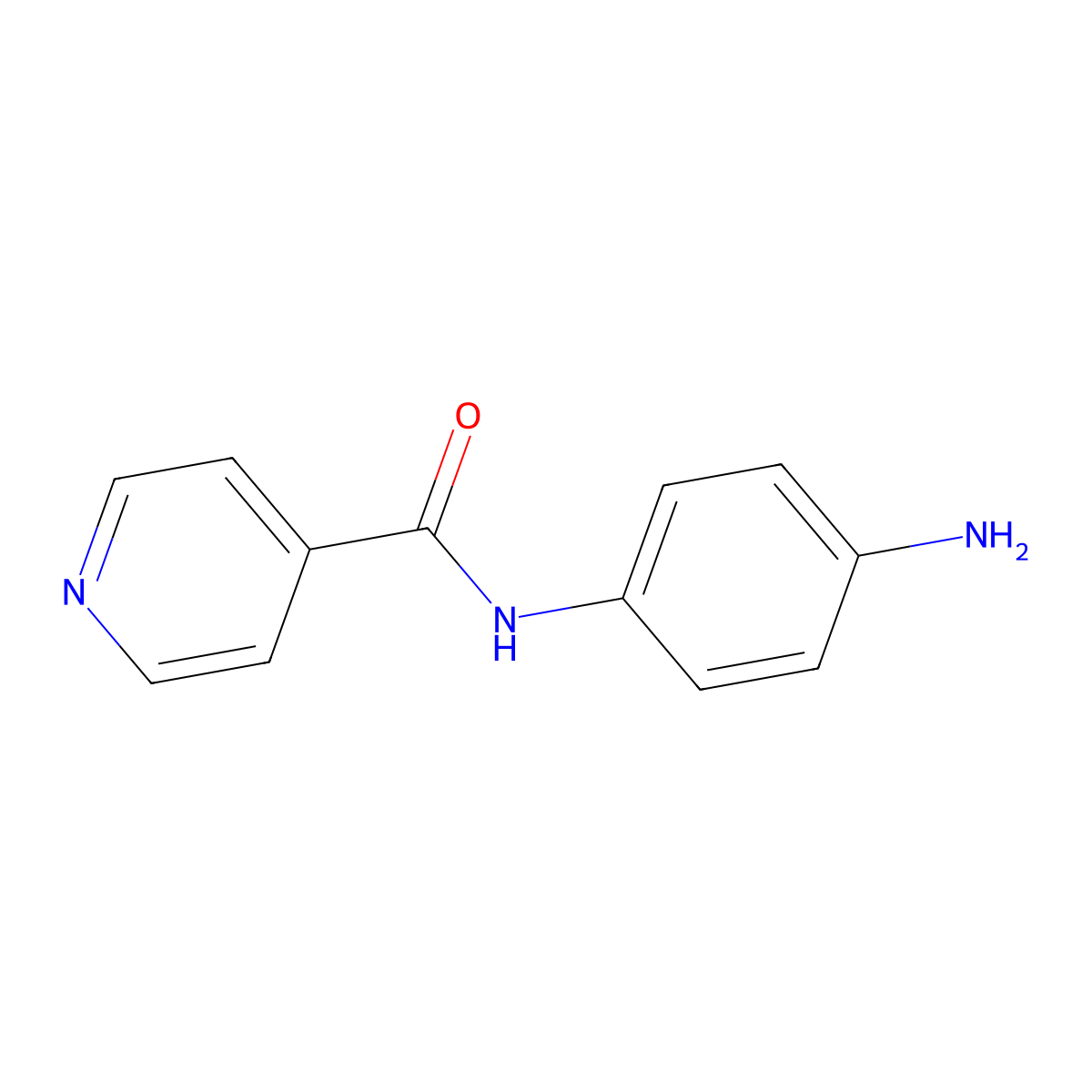 N-(4-Amino-phenyl)-isonicotinamide molecular structure, CAS 13116-08-0