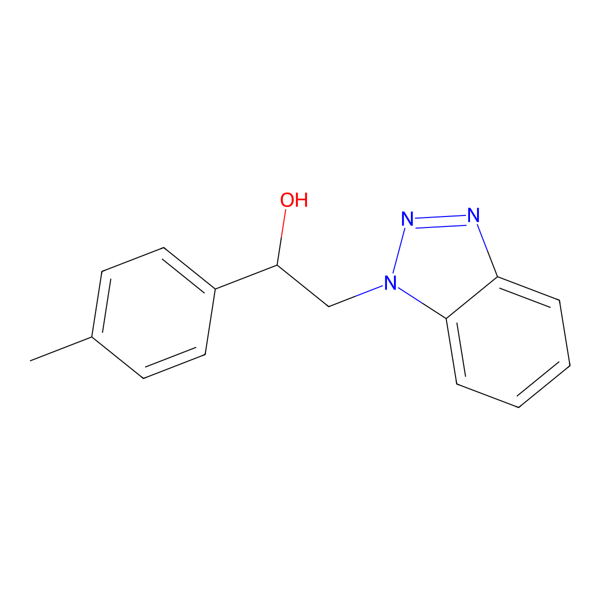 2-(1H-Benzo[d][1,2,3]triazol-1-yl)-1-(p-tolyl)etha molecular structure, CAS 131164-26-6