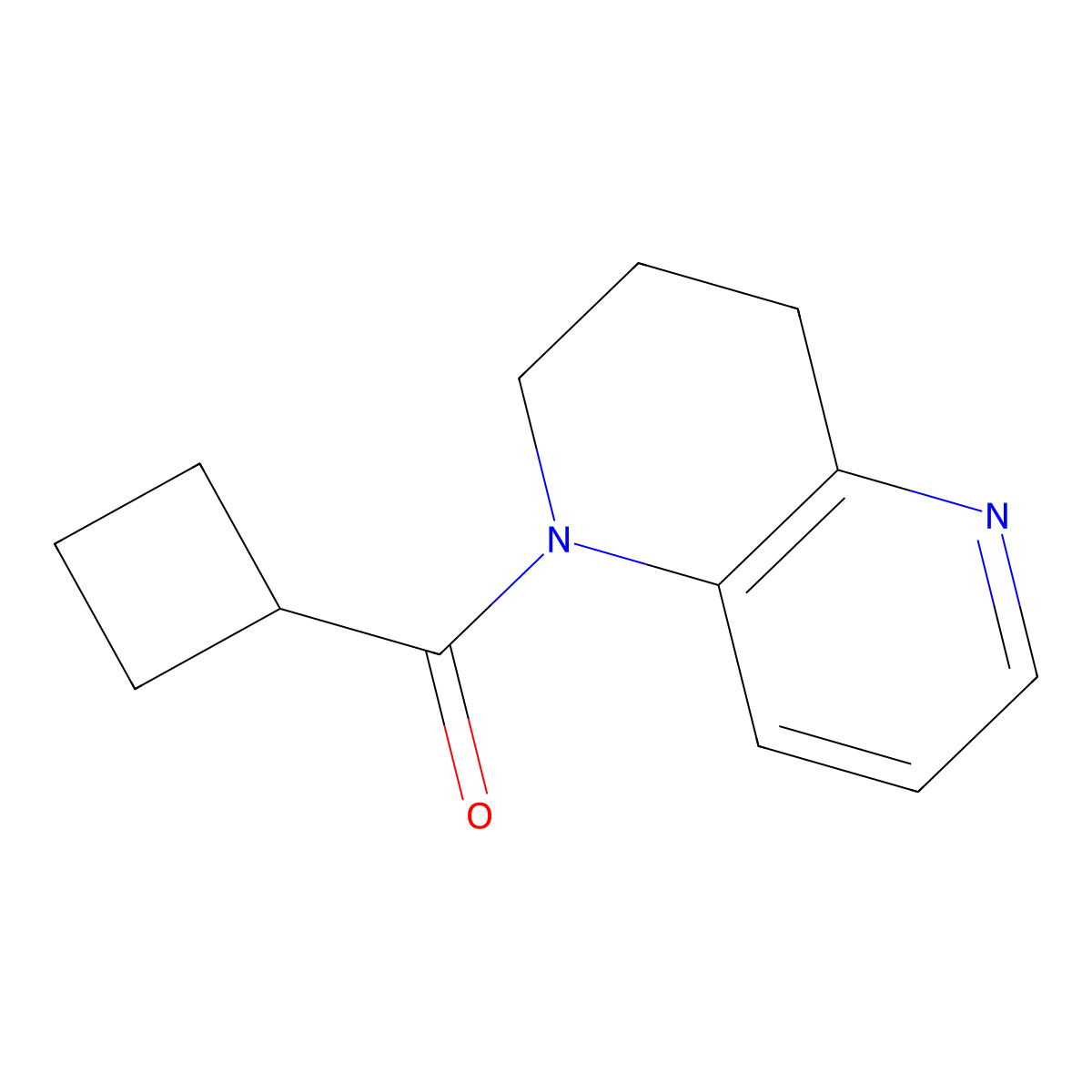 1-Cyclobutanecarbonyl-1,2,3,4-tetrahydro-1,5-naphthyridine molecular structure, CAS 1311868-01-5