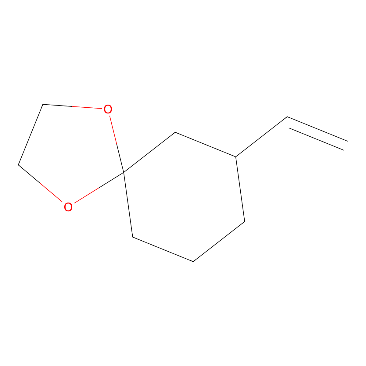 7-Vinyl-1,4-dioxaspiro[4.5]decane molecular structure, CAS 1312080-15-1