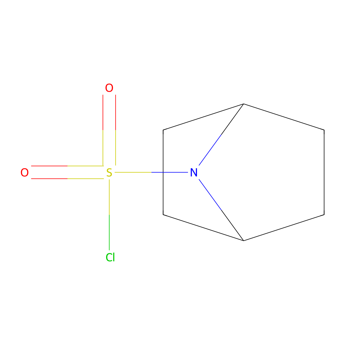 7-Azabicyclo[2.2.1]heptane-7-sulfonyl chloride molecular structure, CAS 1312139-66-4
