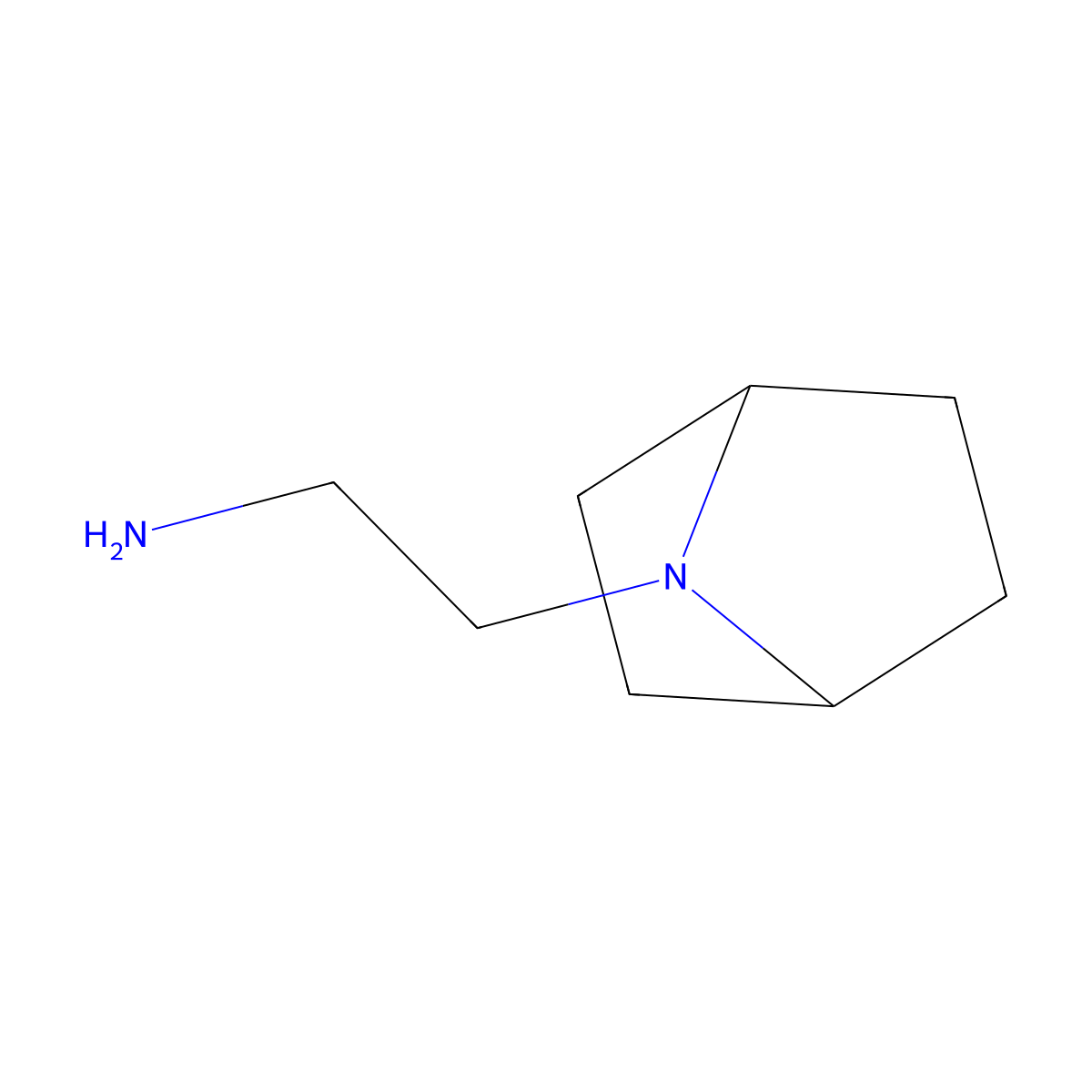 2-(7-Azabicyclo[2.2.1]heptan-7-yl)ethanamine molecular structure, CAS 1312141-59-5