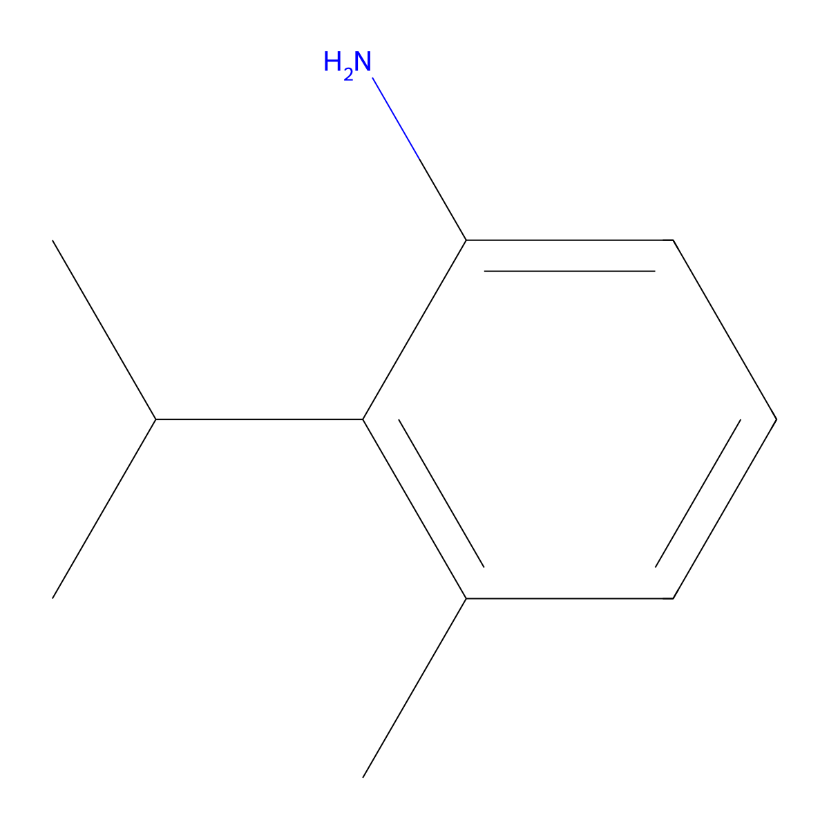 2-Isopropyl-3-methylaniline molecular structure, CAS 131223-57-9