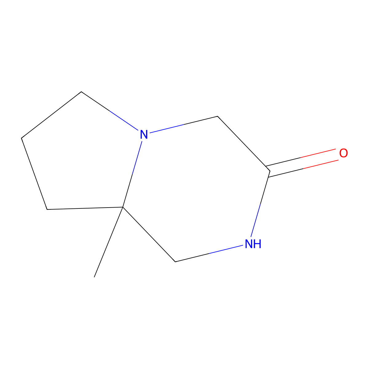 8a-methylhexahydropyrrolo[1,2-a]pyrazin-3(4H)-one molecular structure, CAS 1312454-82-2