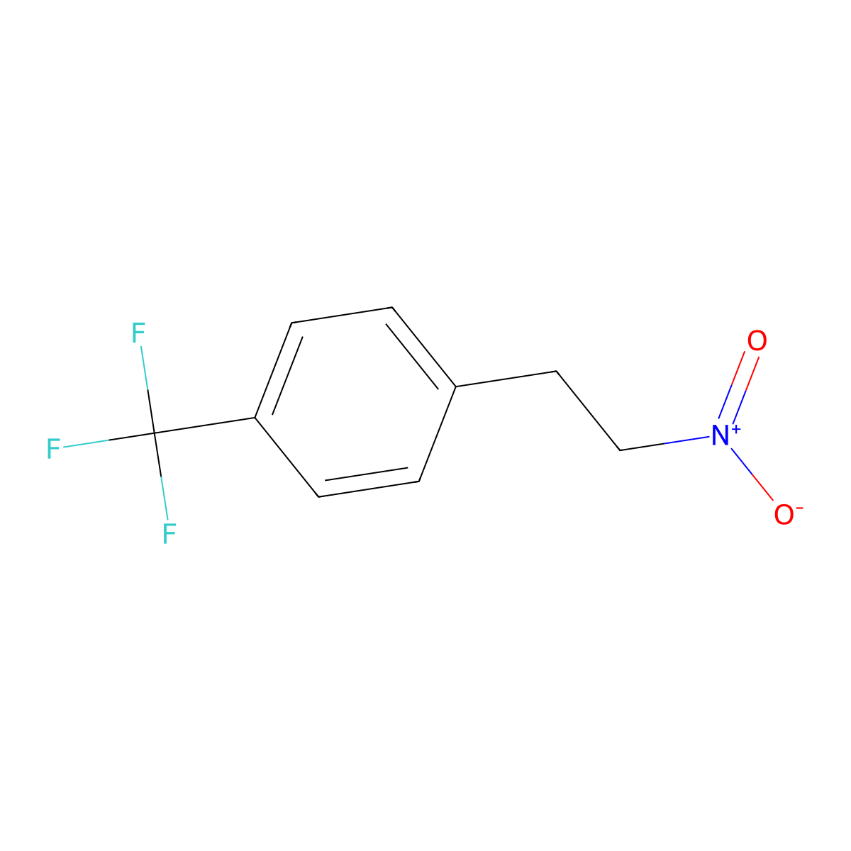 1-(2-Nitroethyl)-4-(trifluoromethyl)benzene molecular structure, CAS 1312540-60-5