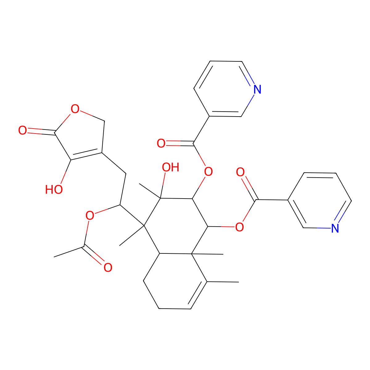 Scutebarbatine X molecular structure, CAS 1312716-26-9