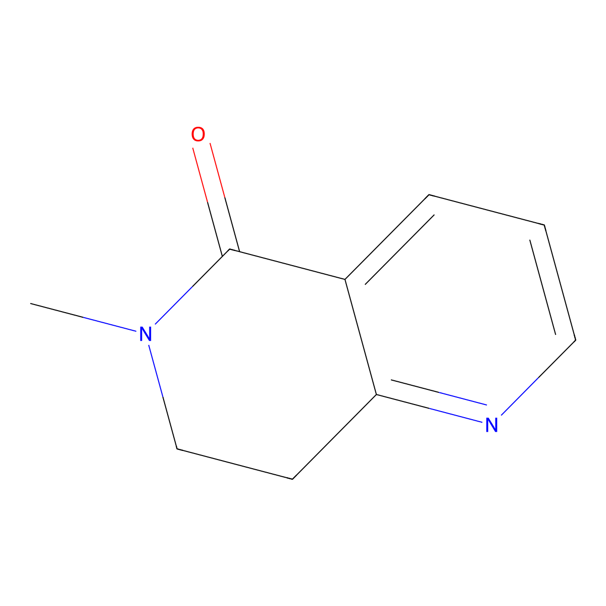 6-Methyl-7,8-dihydro-1,6-naphthyridin-5(6H)-one molecular structure, CAS 1312751-59-9