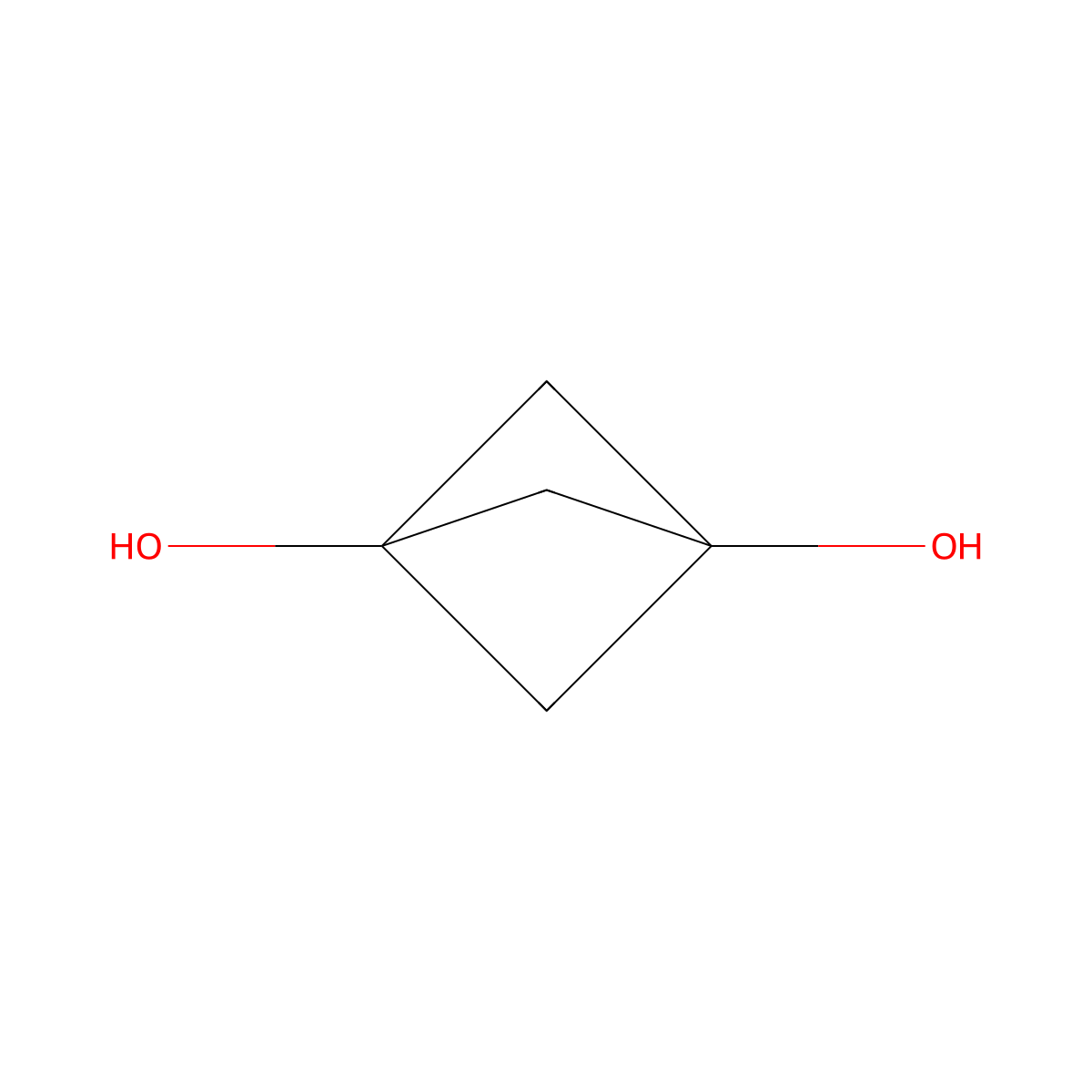 Bicyclo(1.1.1)pentane-1,3-diol molecular structure, CAS 1312790-52-5