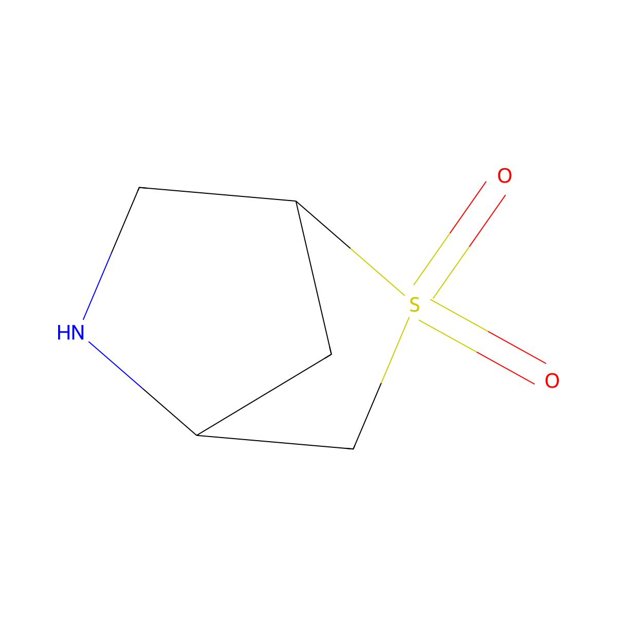 2-Thia-5-azabicyclo[2.2.1]heptane 2,2-dioxide molecular structure, CAS 1312812-72-8