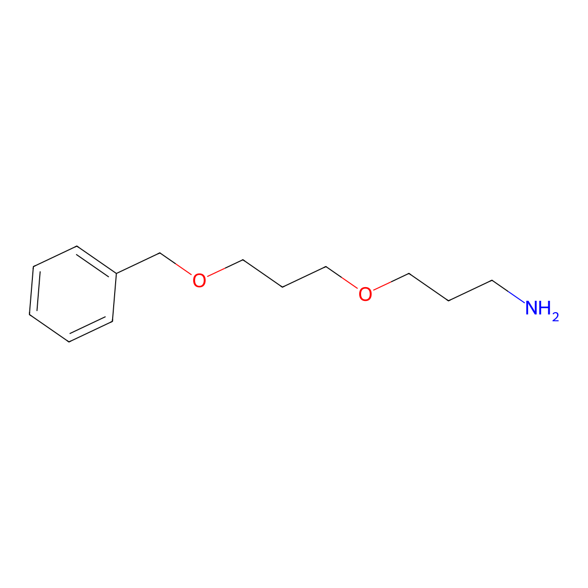 {[3-(3-Aminopropoxy)propoxy]methyl}benzene molecular structure, CAS 1312904-43-0