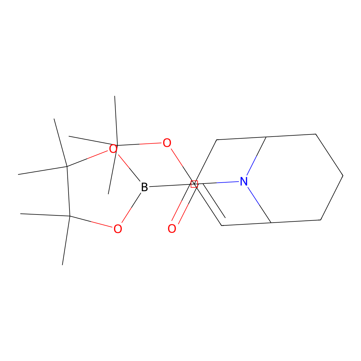 9-Azabicyclo(3.3.1)non-2-ene-9-carboxylic acid, 3-(4,4,5,5-tetramethyl-1,3,2-dioxaborolan-2-yl)-, 1,1-dimethylethyl ester molecular structure, CAS 1313034-25-1