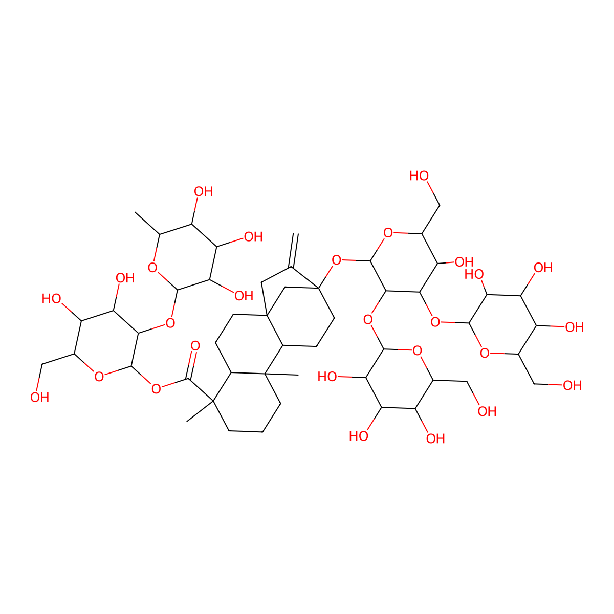 Rebaudioside J molecular structure, CAS 1313049-59-0