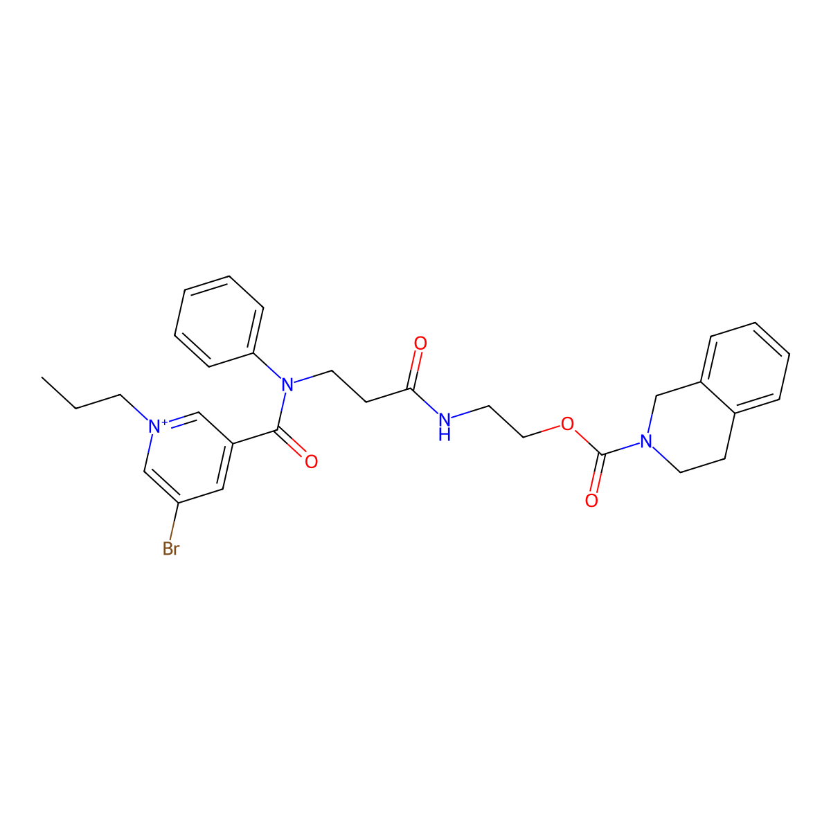 TCV-309 cation molecular structure, CAS 131311-24-5