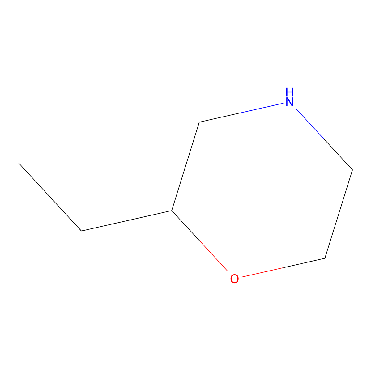 (R)-2-Ethylmorpholine molecular structure, CAS 1313176-45-2