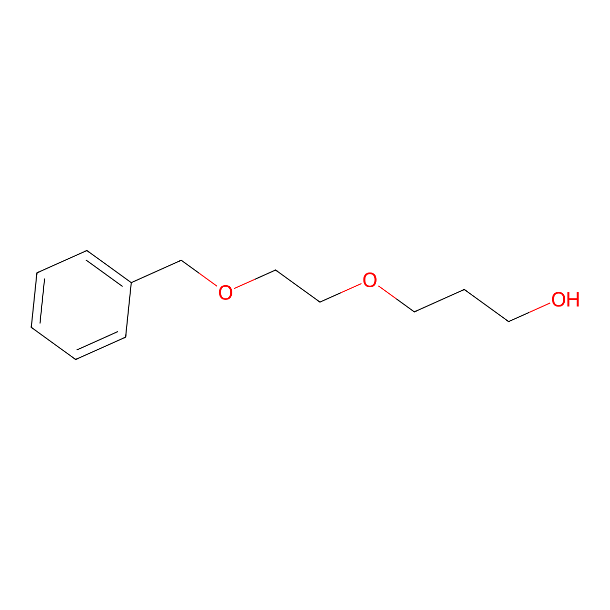 3-(2-(Benzyloxy)ethoxy)propan-1-ol molecular structure, CAS 131326-24-4