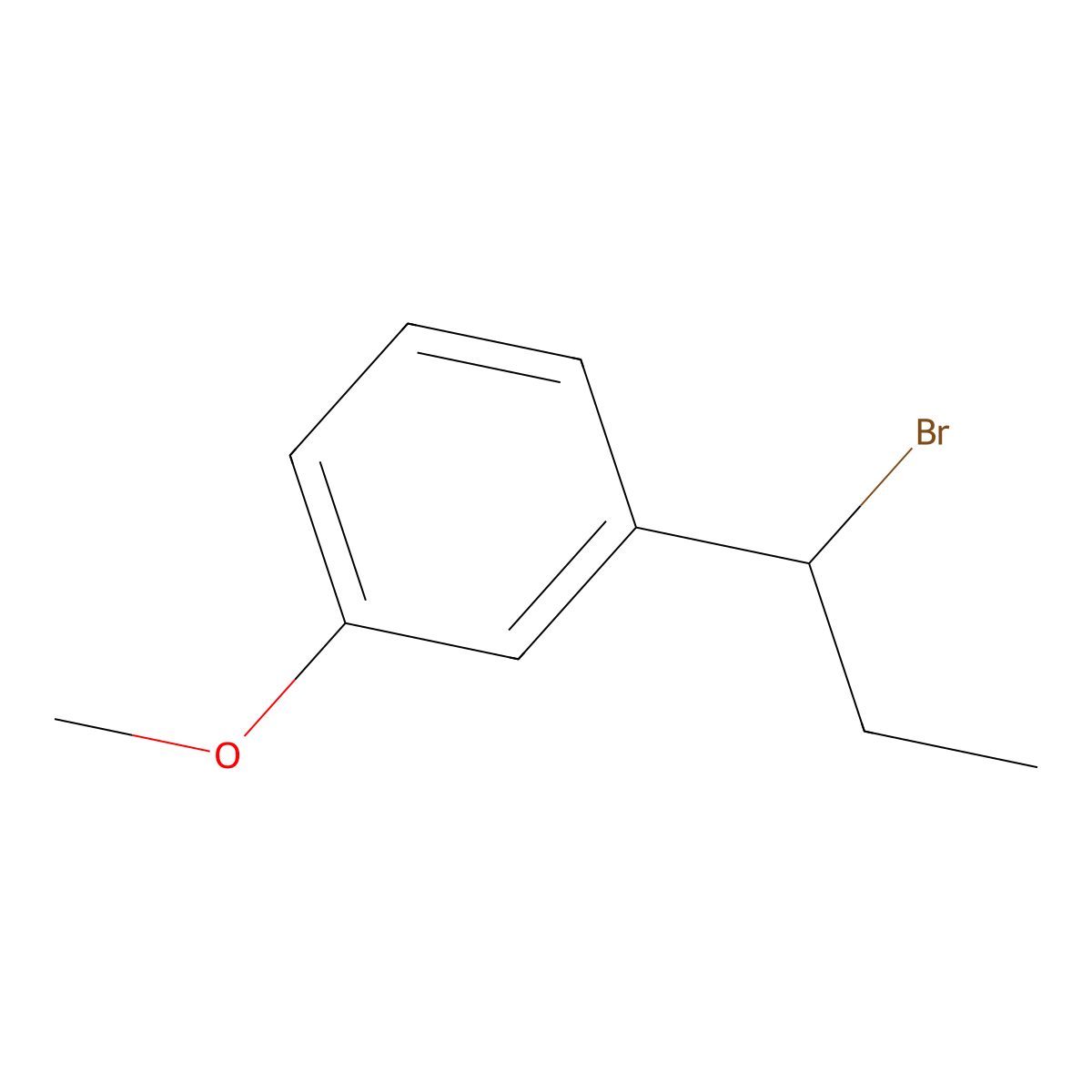 1-(1-Bromopropyl)-3-methoxybenzene molecular structure, CAS 1313429-17-2