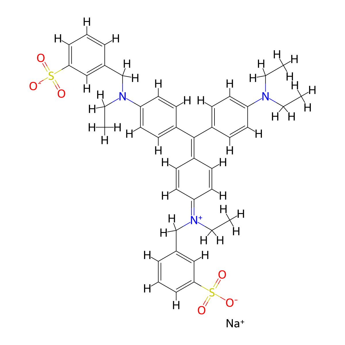 Violet BNP molecular structure, CAS 1313437-37-4