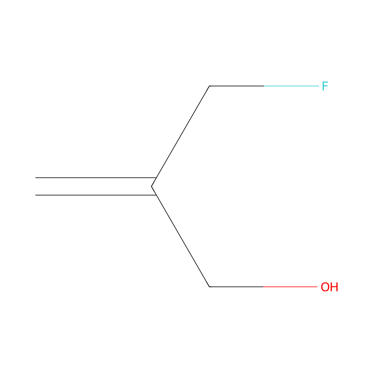 2-(Fluoromethyl)prop-2-en-1-ol molecular structure, CAS 1313543-47-3
